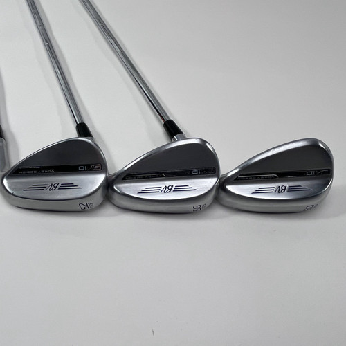 Titleist Vokey SM10 Tour Chrome Wedge Set 52* 8 | 56* 10 | 60* 10 SM10 Wedge RH, 1 of 12