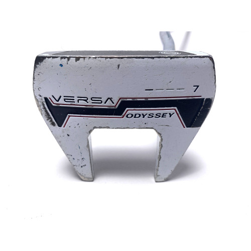 Odyssey Versa 7 White Black White Putter 35" Mens RH, 1 of 12