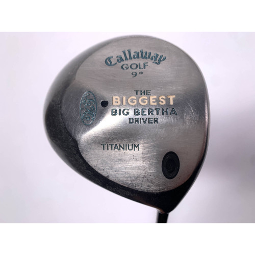 Callaway Biggest Big Bertha Driver 9* Rapport Oracle Plus Regular RH, 1 of 12