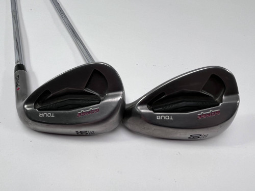 Ping Tour Gorge Wedge Set 56* | 60* Orange Dot 2* Flat CFS Regular Steel Mens RH, 1 of 12