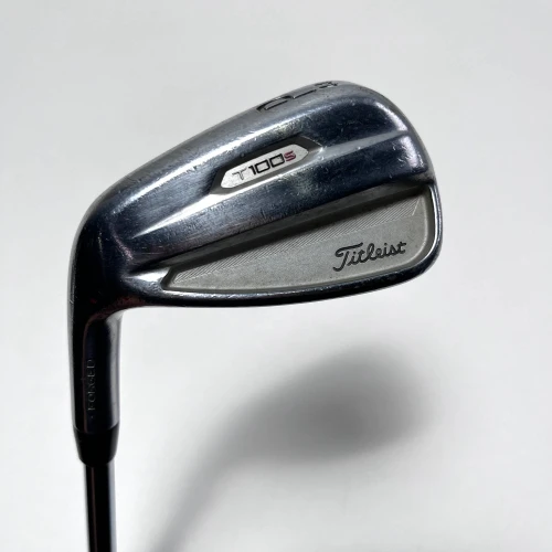 LEFTY Titleist T100S 2021 Pitching Wedge PW 44* TT AMT S300 Tour White Stiff LH, 1 of 12
