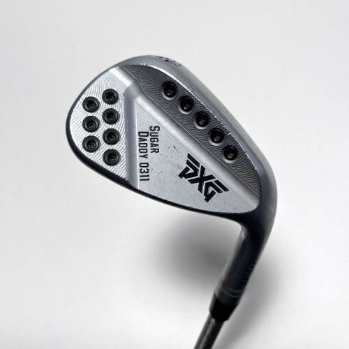 PXG 0311 Sugar Daddy Milled Chrome Gap Wedge GW 54* 10 Steelfiber i95 Regular RH, 1 of 12