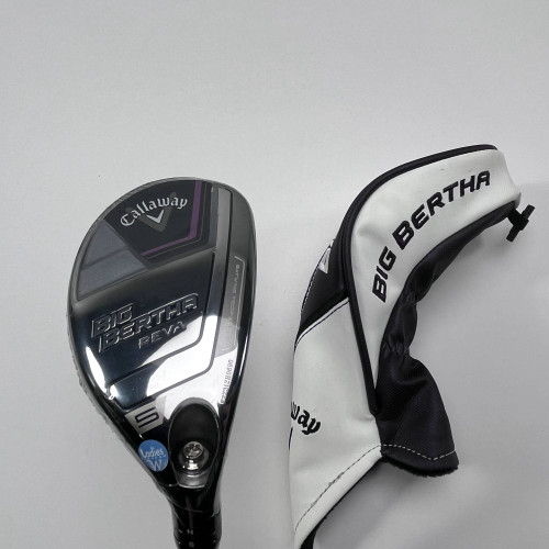 Callaway Big Bertha REVA 23 5 Hybrid 27* RCH 45 45g Ladies Graphite Womens RH HC, 1 of 12