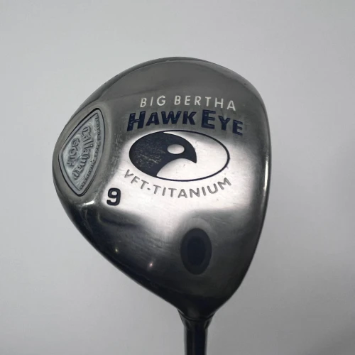 Callaway Hawkeye VFT 9 Fairway Wood 24* Big Bertha Gems 50 Ladies RH, 1 of 12