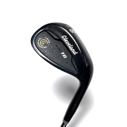Cleveland CG16 Black Zip Groove Gap Wedge GW 50* 10 Bounce Traction Wedge RH, 1 of 12