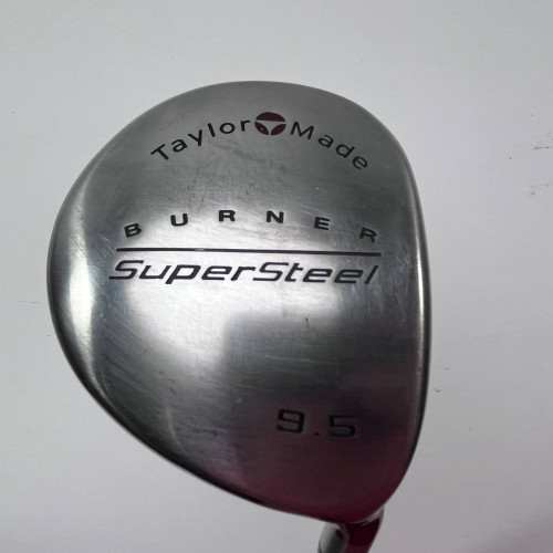 TaylorMade Supersteel Driver 9.5* Rifle Precision R-80 80g Regular Steel Mens RH, 1 of 12