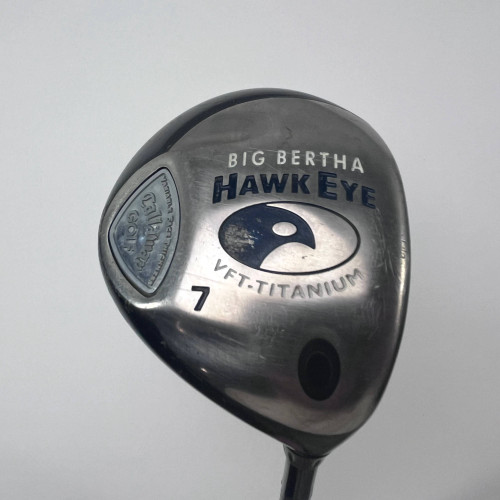 Callaway Hawkeye VFT 7 Fairway Wood 21* System 60 60g Regular Graphite Mens RH, 1 of 12