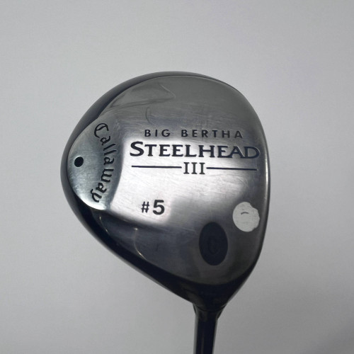 Callaway Steelhead III 5 Fairway Wood 18* System III Firm RH Midsize Grip, 1 of 12