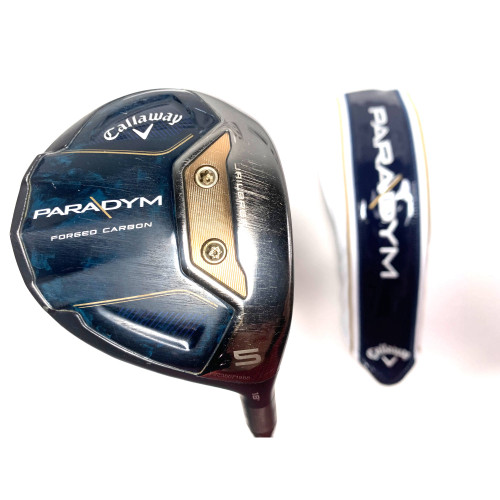 Callaway Paradym 5 Fairway 18* HZRDUS 5.5 Gen 4 Dual Torsional 60g Regular RH HC, 1 of 12