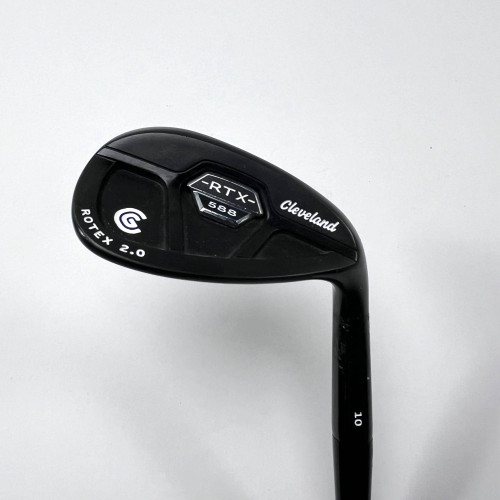 Cleveland 588 RTX 2.0 CB Black Satin Gap Wedge GW 52* 10 Bounce Rotex RH, 1 of 12