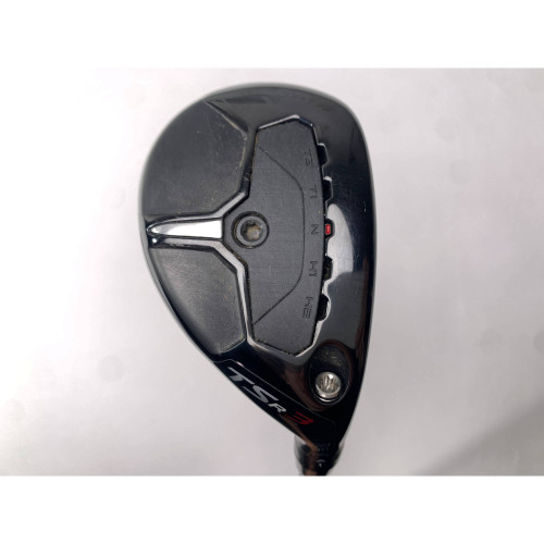 Titleist TSR3 3 Hybrid 19* Mitsubishi Chemical MMT 50g Regular Graphite Mens RH, 1 of 12