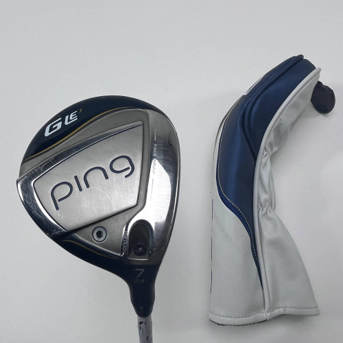 Ping G LE 3 7 Fairway Wood 24* ULT 250 Ladies Graphite Womens RH HC, 1 of 12