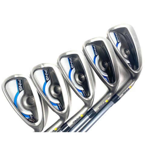 Ping Gmax Iron Set 6-PW Yellow Dot 1.5* Up CFS 70g Regular Graphite Mens RH, 1 of 12