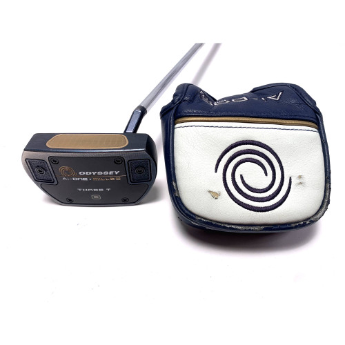 Odyssey Ai-ONE Milled Three T S Putter 35" Mens RH HC, 1 of 12