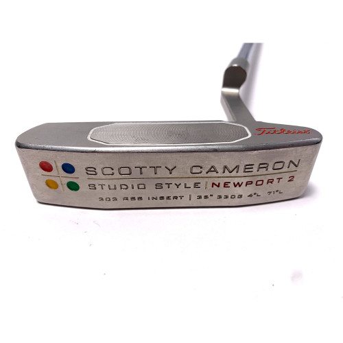Used Scotty Cameron Studio Style Newport 2 Golf Putters | StickHawk