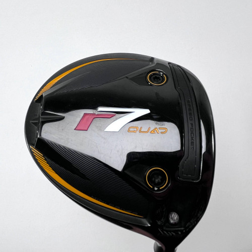 TaylorMade R7 Quad Mini Driver 13.5* Fujikura Speeder MD Stiff Graphite Mens RH, 1 of 12