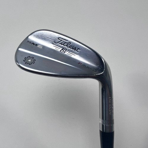 Titleist Vokey SM6 Tour Chrome Gap Wedge GW 46* 8 F SM6 Wedge Steel Mens RH, 1 of 12