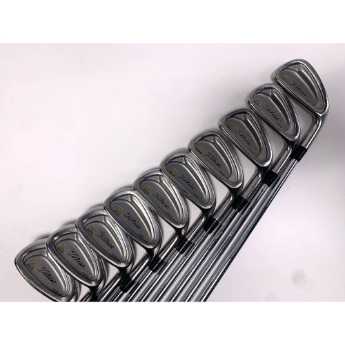 Titleist DCI 981 Iron Set 1-PW True Temper Dynamic Gold S300 Stiff Steel Mens RH, 1 of 12