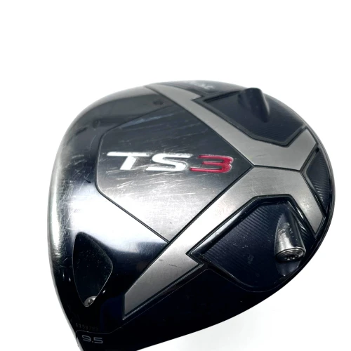 LEFTY Titleist TS3 Driver 9.5* Aldila Rip Alpha 2.9 60g Stiff Graphite Mens LH, 1 of 12