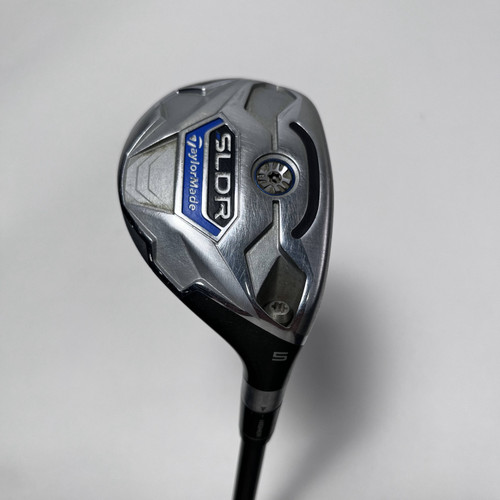 TaylorMade SLDR 5 Hybrid 24* Fujikura Speeder 82h 82g Stiff Graphite Mens RH, 1 of 12