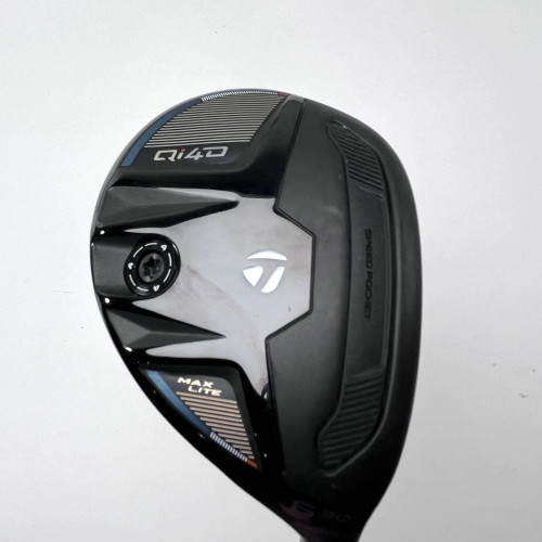 TaylorMade Qi4D Max Lite Rescue 6 Hybrid 30* Reax 40g Ladies RH, 1 of 12