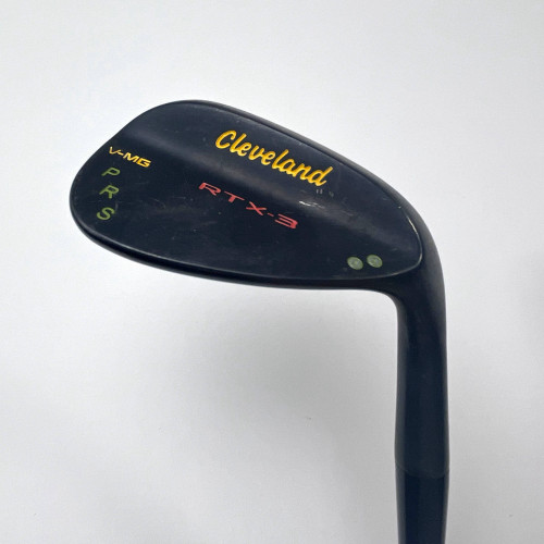 Cleveland RTX 3 Black Satin Sand Wedge SW 56* 11 Steel Fiber i95 95g Regular RH, 1 of 12