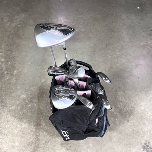 Cobra Air X Womens Club Set Driver 3W 5W 5H 6-PW SW Putter 45g RH +Bag, 1 of 12