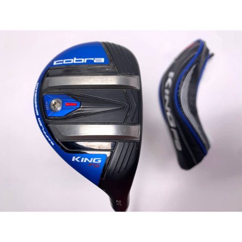 Cobra KING F9 Speedback 4 Hybrid 21* Fujikura Atmos One Length Stiff RH 37.75", 1 of 12