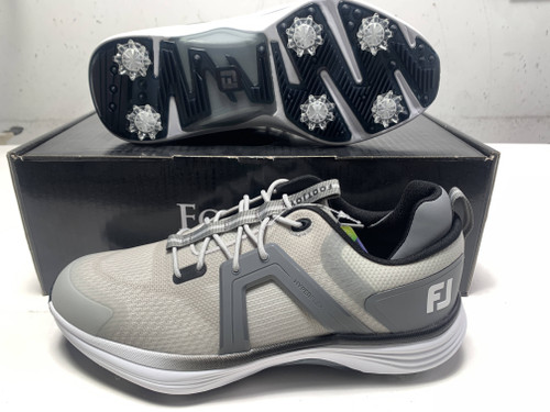 FootJoy HyperFlex Golf Shoes Grey Men's SZ 8.5 ( 55470 ) NIB, 1 of 12