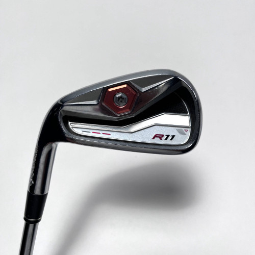 LEFTY TaylorMade R11 Single 4 Iron KBS 90g Regular Steel Mens LH Oversize Grip, 1 of 12