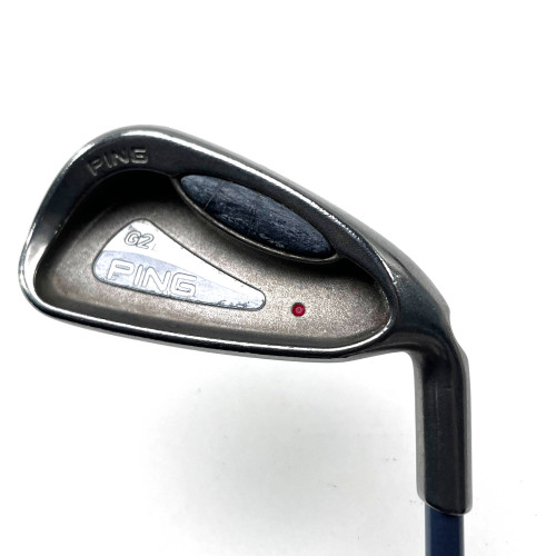 Ping G2 Ladies Single 7 Iron Red Dot 1* Flat TFC100 Ladies Graphite Womens RH, 1 of 12