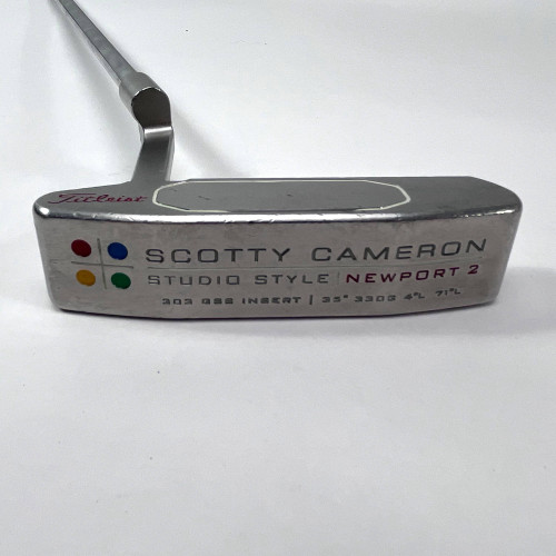 Used Scotty Cameron Studio Style Newport 2 Golf Putters | StickHawk