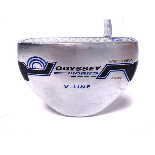 Odyssey Works Versa V-Line Putter 38" SuperStroke Slim 3.0 Mens RH, 1 of 12