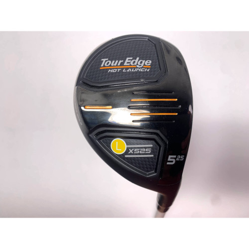Tour Edge Hot Launch X525 5 Hybrid 25* UST Mamiya Helium 45g Ladies RH, 1 of 12