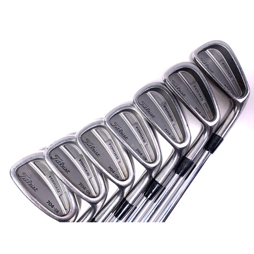 Titleist 704 CB Iron Set 4-PW True Temper Dynamic Gold S300 Stiff RH -1'', 1 of 12