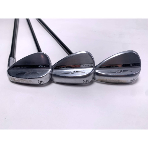 Titleist Vokey SM10 Chrome Wedge Set 52* 12 | 56* 10 | 60* 10 Tensei Regular RH, 1 of 12