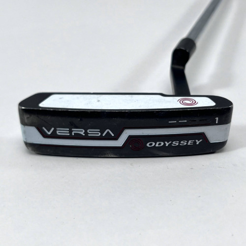 Odyssey Versa 1 Black White Black Putter 35" Mens RH, 1 of 12