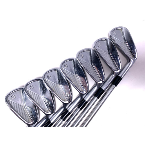TaylorMade P7MC 2023 Iron Set 4-PW KBS Tour C-Taper 130g Extra Stiff RH +1/2'', 1 of 12