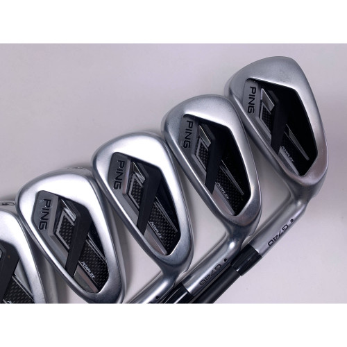 Ping G740 Iron Set 5-PW+GW Black Dot Alta CB AWT Regular Graphite Mens RH, 1 of 12