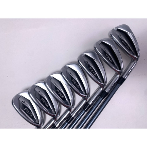 Ping G425 Iron Set 5-PW+GW Black Dot Alta CB AWT Regular Graphite Mens RH, 1 of 12