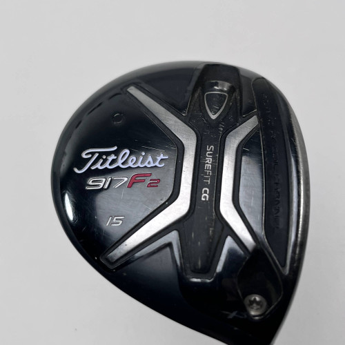 Titleist 917 F2 3 Fairway Wood 15* Aldila Rogue max 75g Stiff Graphite Mens RH, 1 of 12
