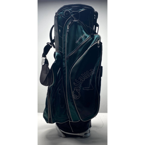 Callaway Warbird Stand Bag Green 7-Way Divide Dual Strap Golf Bag, 1 of 12