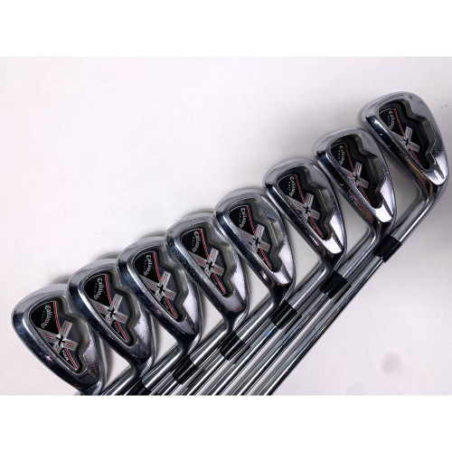 Callaway X Tour Iron Set 3-PW True Temper Dynamic Gold S300 Stiff Steel Mens RH, 1 of 12