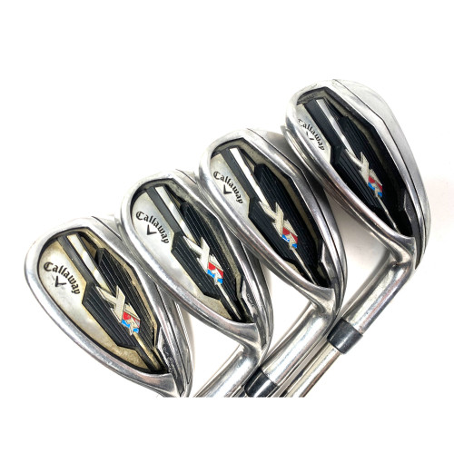 Callaway XR Iron Set 8-PW+AW 2* Up UST Mamiya Recoil 660 F2 Senior RH, 1 of 12