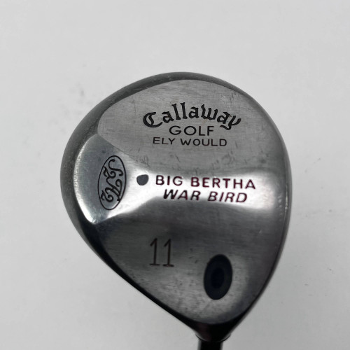Callaway Big Bertha Warbird 11 Fairway Wood 'Ely Would' RCH Regular Graphite RH, 1 of 12