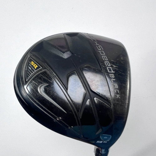 Nike SQ Machspeed Black Round Driver 9.5* Mitsubishi Rayon Fubuki 50x4ng 50g RH, 1 of 12