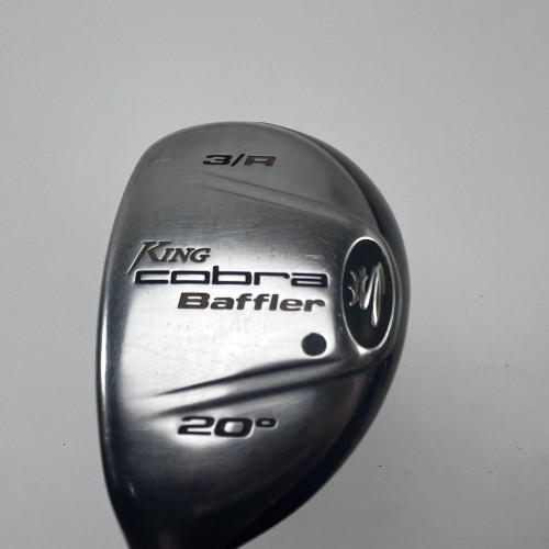 LEFTY Cobra Baffler 2005 3 Hybrid 20* Aldila NV HL 65g Senior Graphite Mens LH, 1 of 12