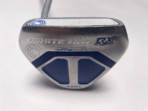 LEFTY Odyssey White Hot RX 2-Ball Putter 34" Mens LH, 1 of 12
