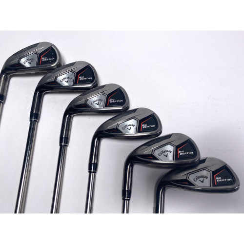 LEFTY Callaway Big Bertha 2015 Iron Set 5-PW UST Mamiya Recoil 460 F3 Regular LH, 1 of 12