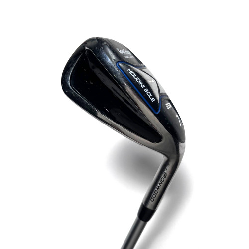 Tour Edge Hot Launch E524 Ironwood 7 Iron Aldila Ascent Blue 55A 55g Senior RH, 1 of 12